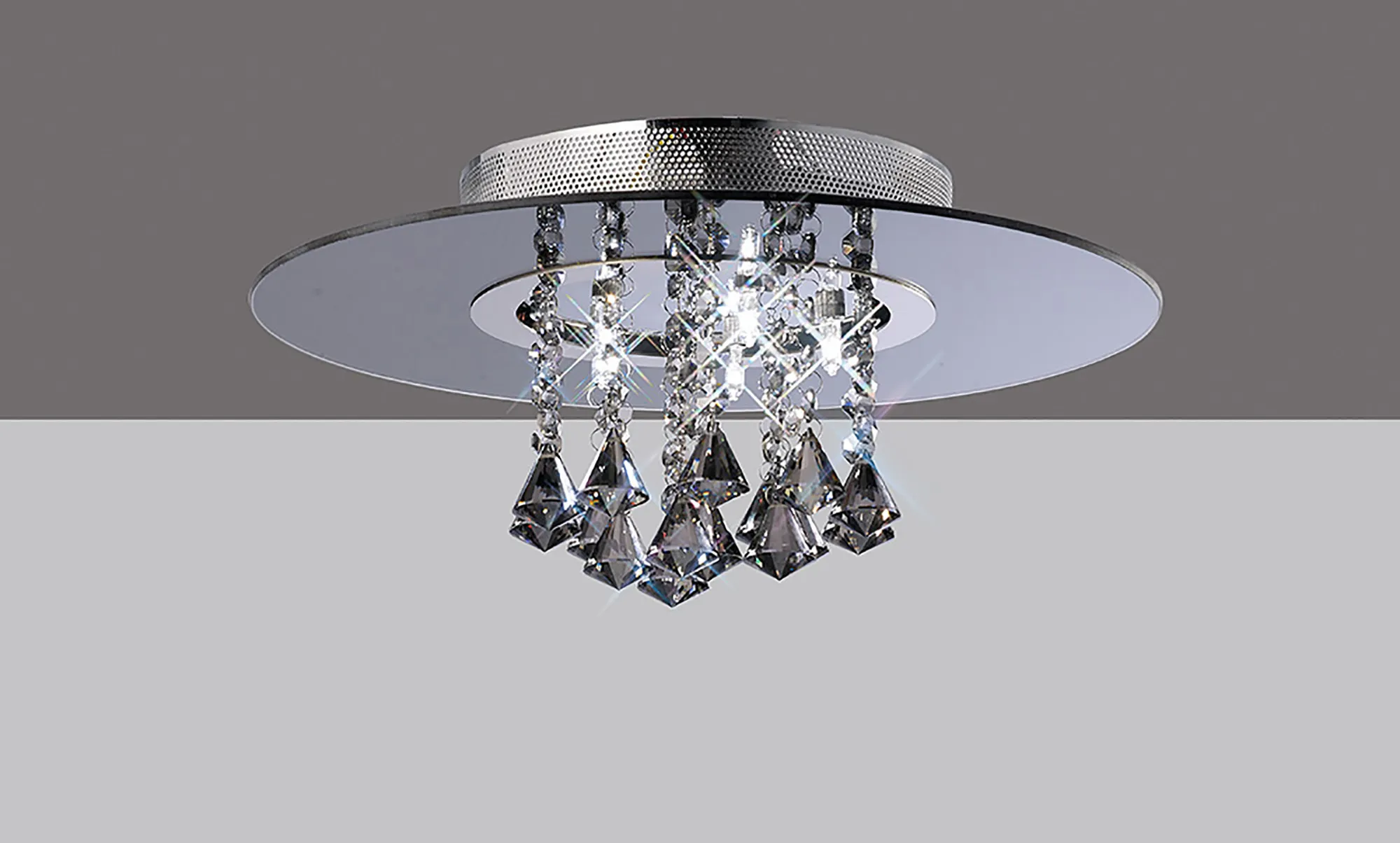 Starda Crystal Ceiling Lights Diyas Flush Crystal Fittings Starda Crystal Ceiling Lights Diyas Flush Crystal Fittings